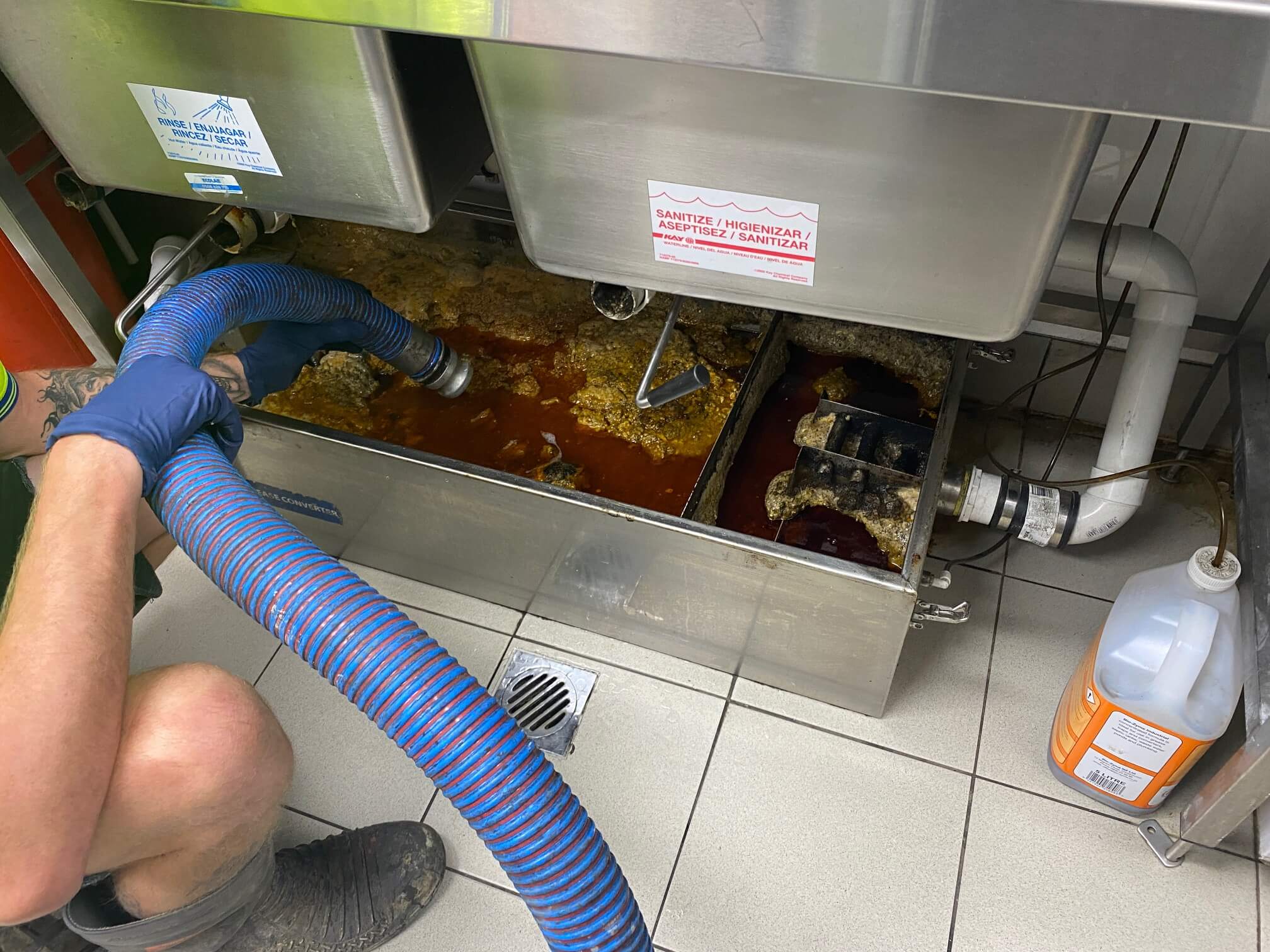 Grease Trap Cleaning in Baytown